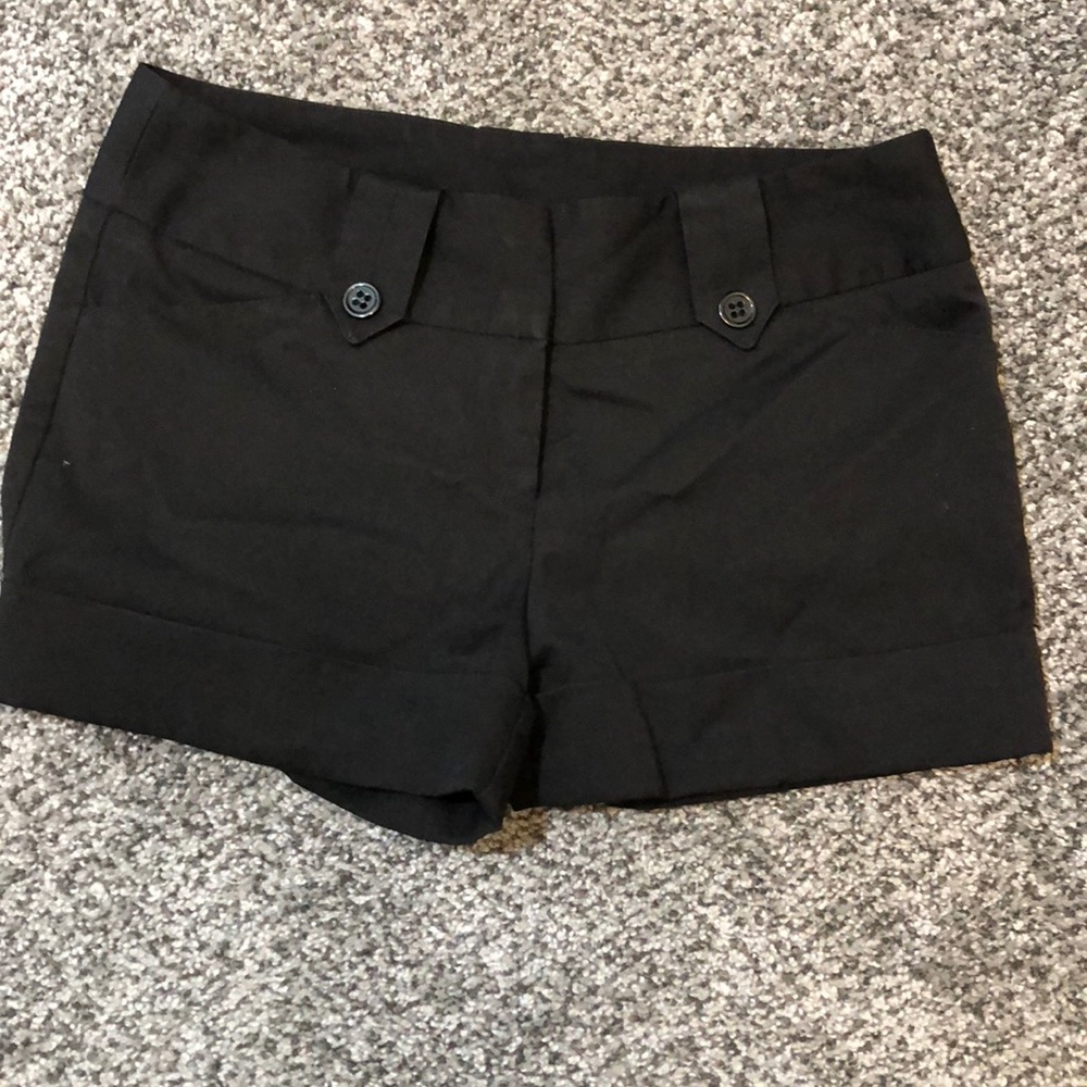 Black shorts